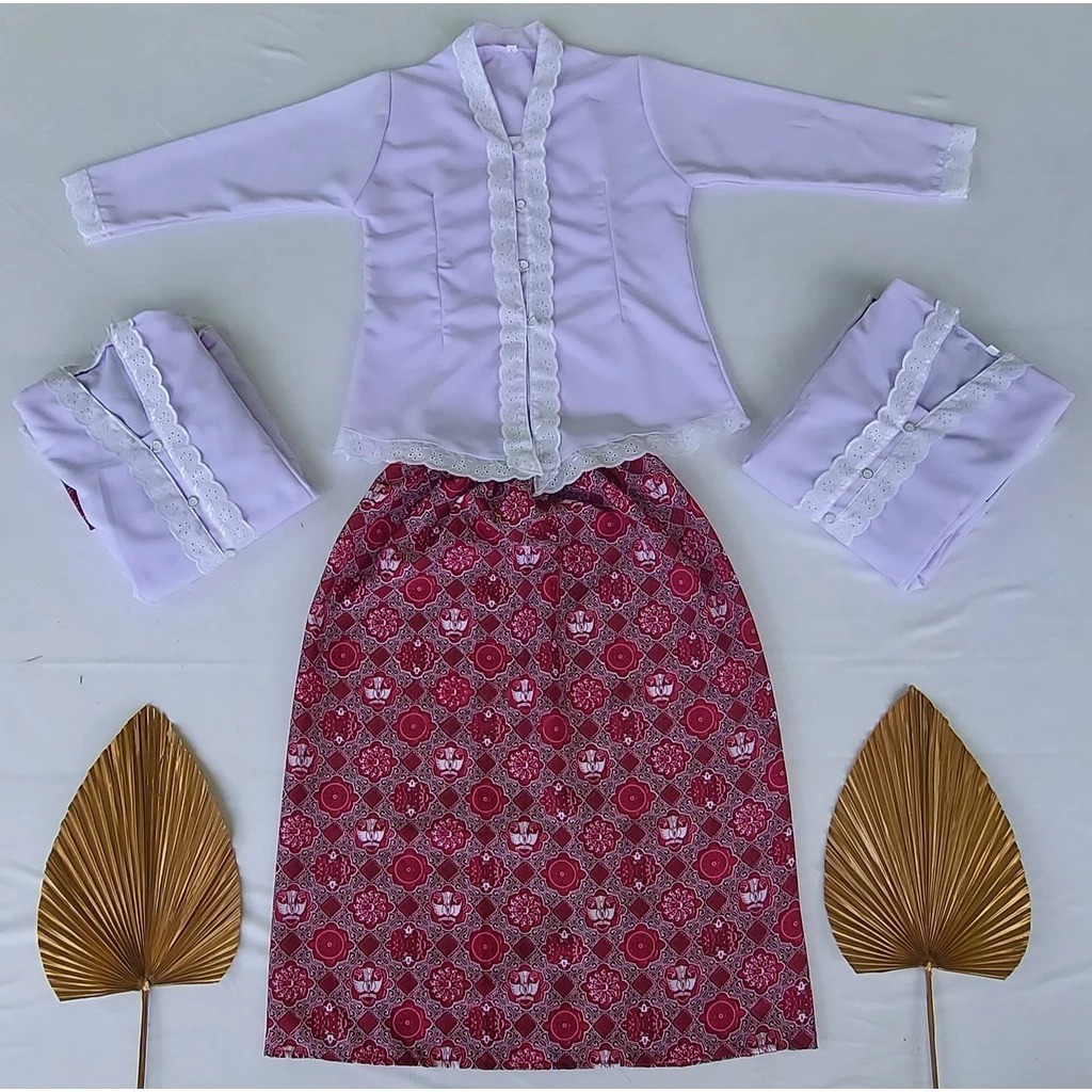 Kebaya encim/ kebaya anak sekolah/ kebaya encim anak sd/ Kebaya sekolah/ Kebaya sekolah anak sd/ Keb