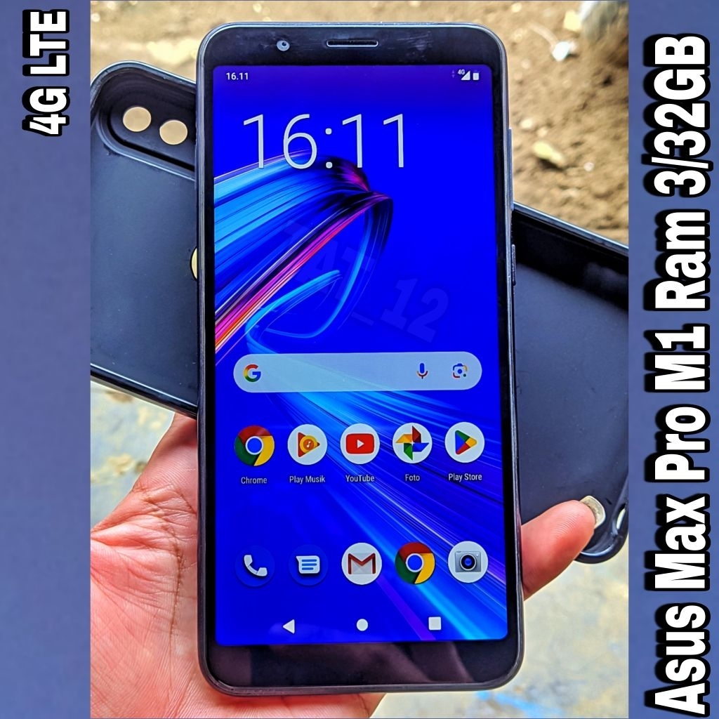 AsusMax Pro M1 Ram 3GB Internal 32GB Sinyal 4G (LTE) Second Original Resmi Siap Pakai Normal Berkual