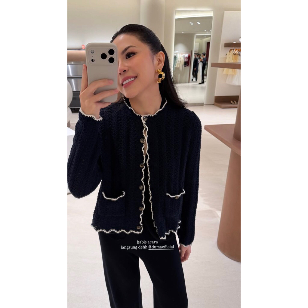 Duma - Positano Cardigan Navy (store exclusive)