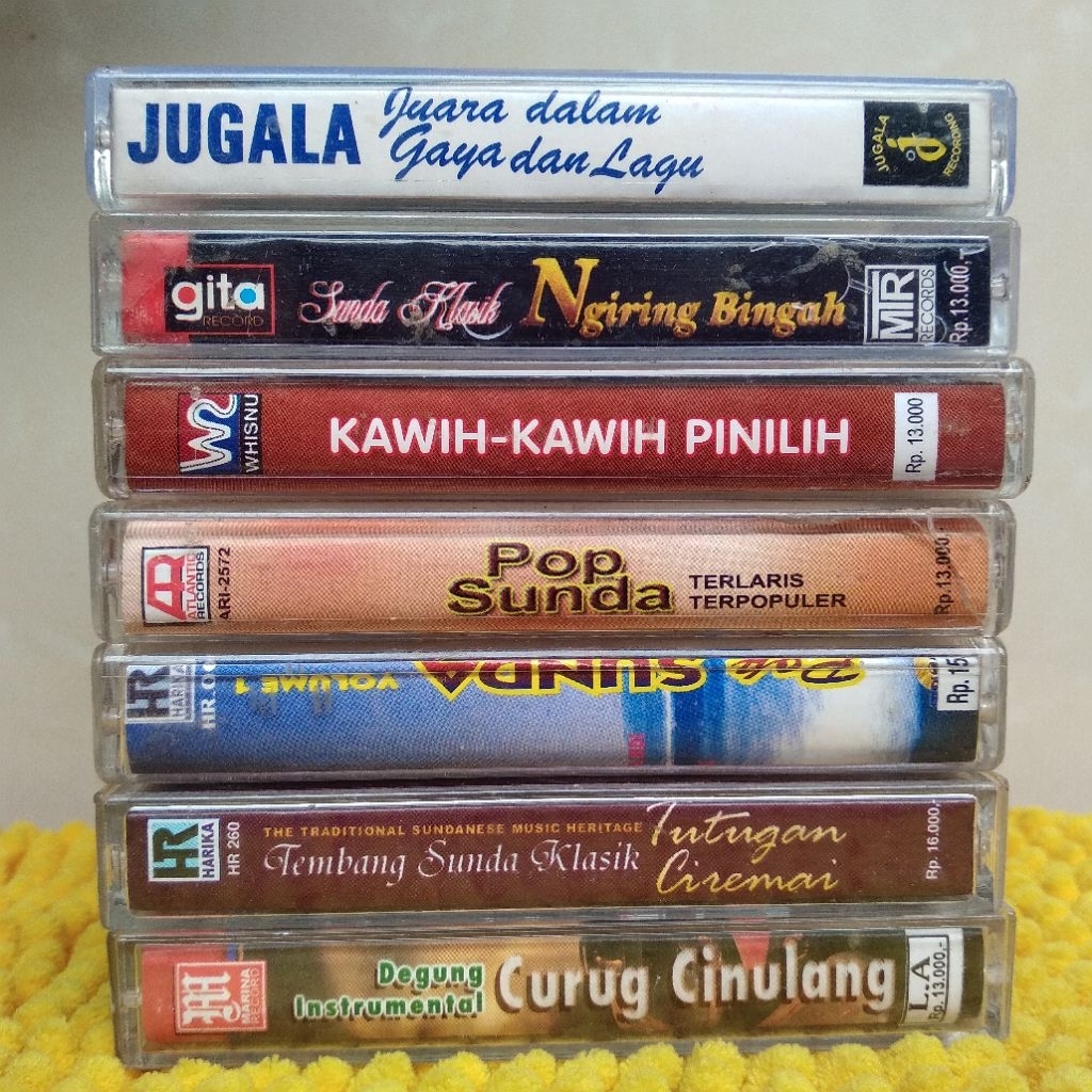 KASET PITA POP SUNDA TEMBANG SUNDA DEGUNG SEPAKET