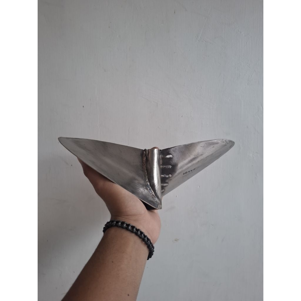 Kipas perahu/baling baling perahu versi thailand 22-25 pk putaran lambat (1:2) asli baja stainles