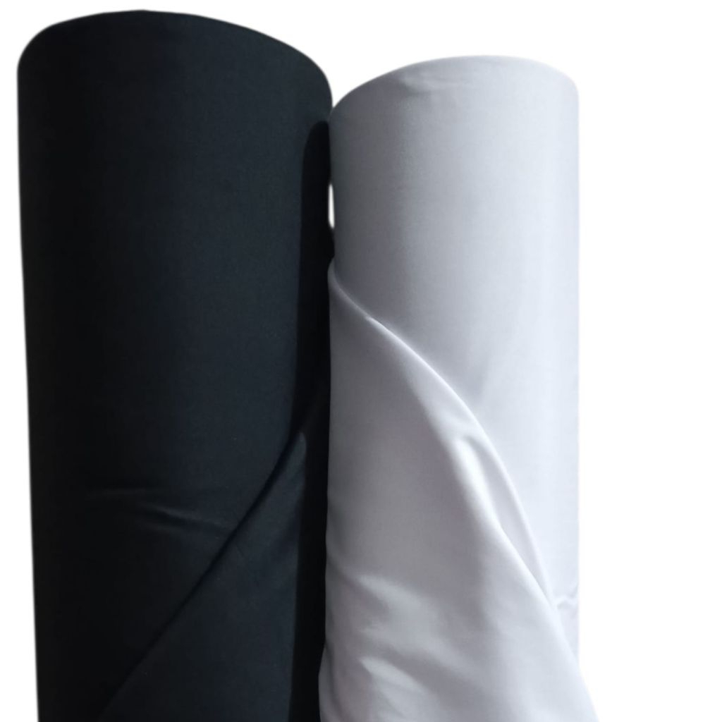 kain hitam kain putih kain polos