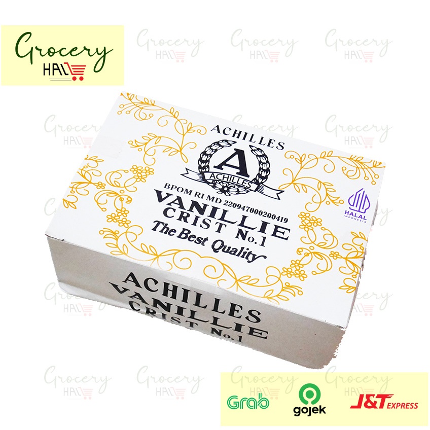 VANILI BUBUK ARCHILLES 2 GRAM BOX - 1 BOX ISI 100 SACHET