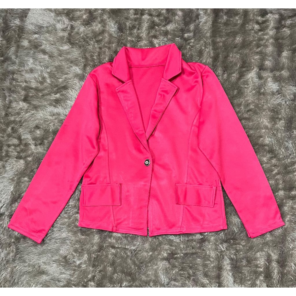 Blazer pink fanta / Blazer daily / Atasan wanita murah/ Preloved