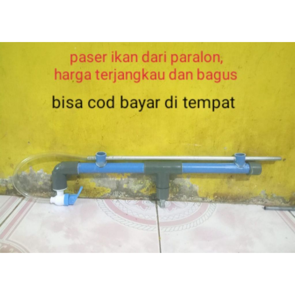 paser ikan dari paralon berkualitas bagus di jamin anti bocor