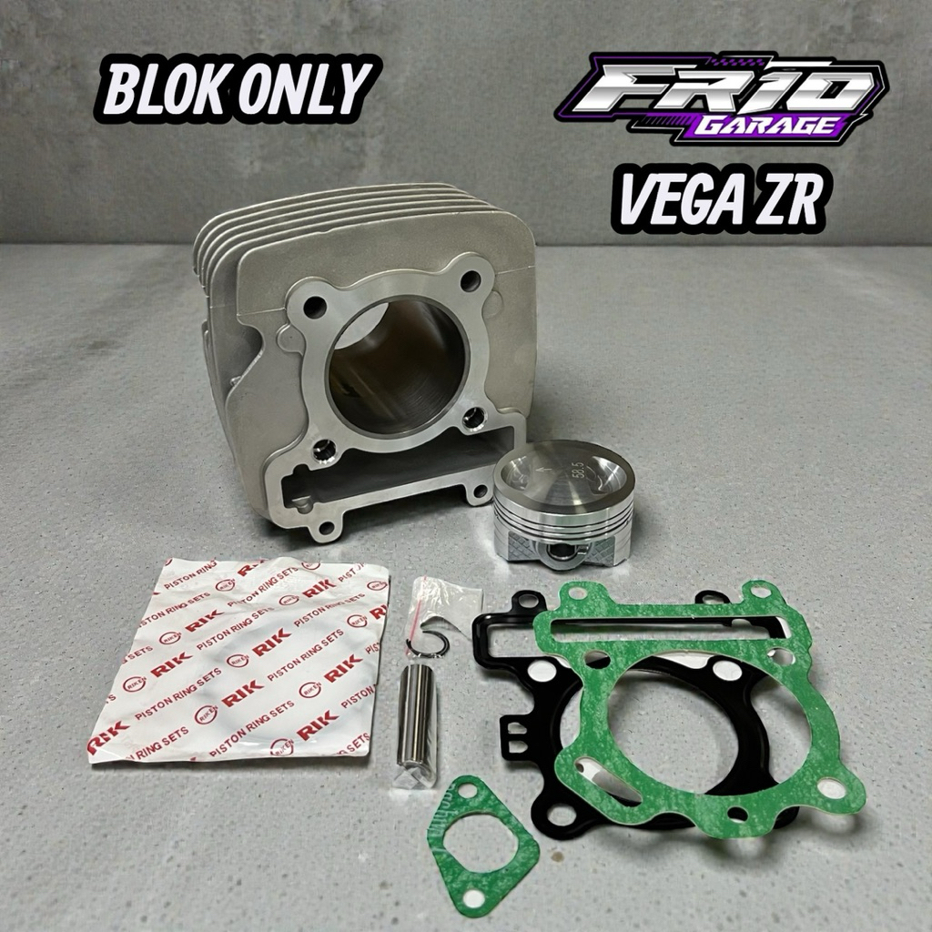 Terbaru! Paket Blok Bore Up Vega Zr Jupiter Z New Robot Piston 55Mm 58Mm Set Seher Boring 55Mm 58Mm