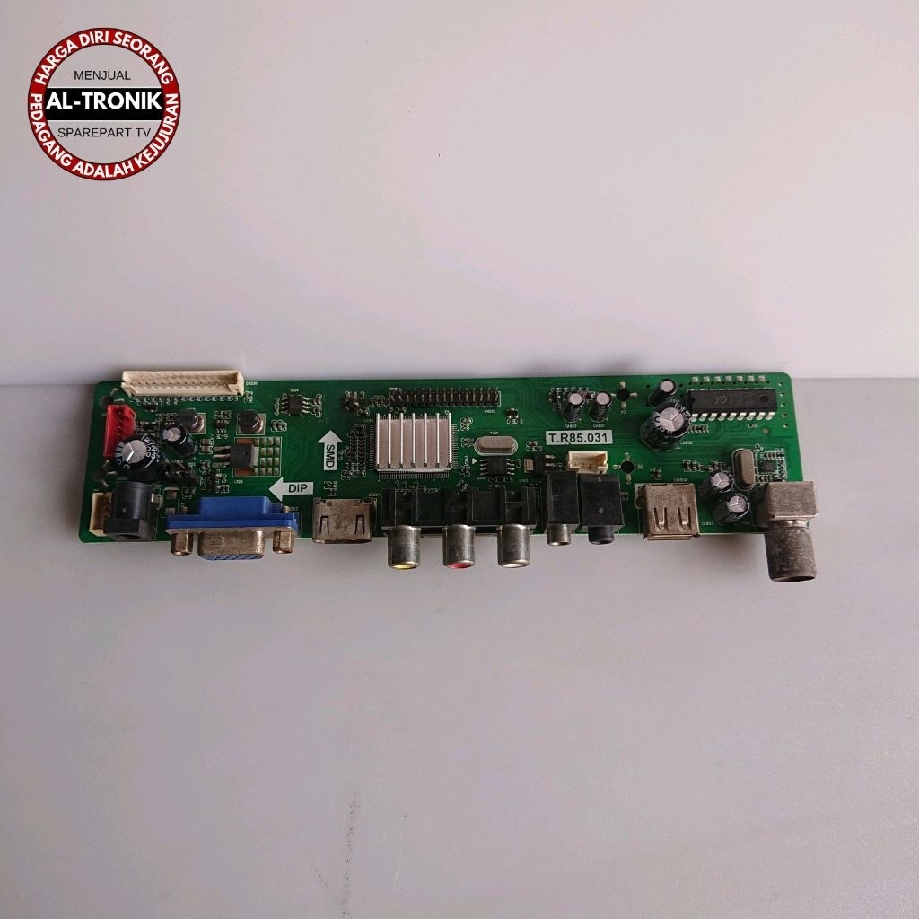 MAINBOARD TV LED ICHIKO 22 INCH MODUL MB MAIN BOARD T.R85.031 TR85031