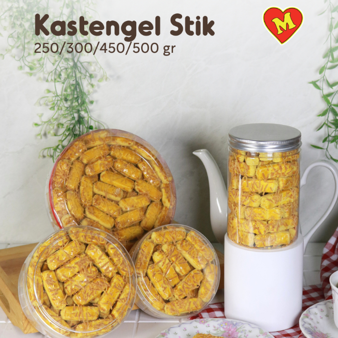 Kue Kering Kastengel Stik Merry Cookies-Multi Prima Rasa 250/300/450/500gr