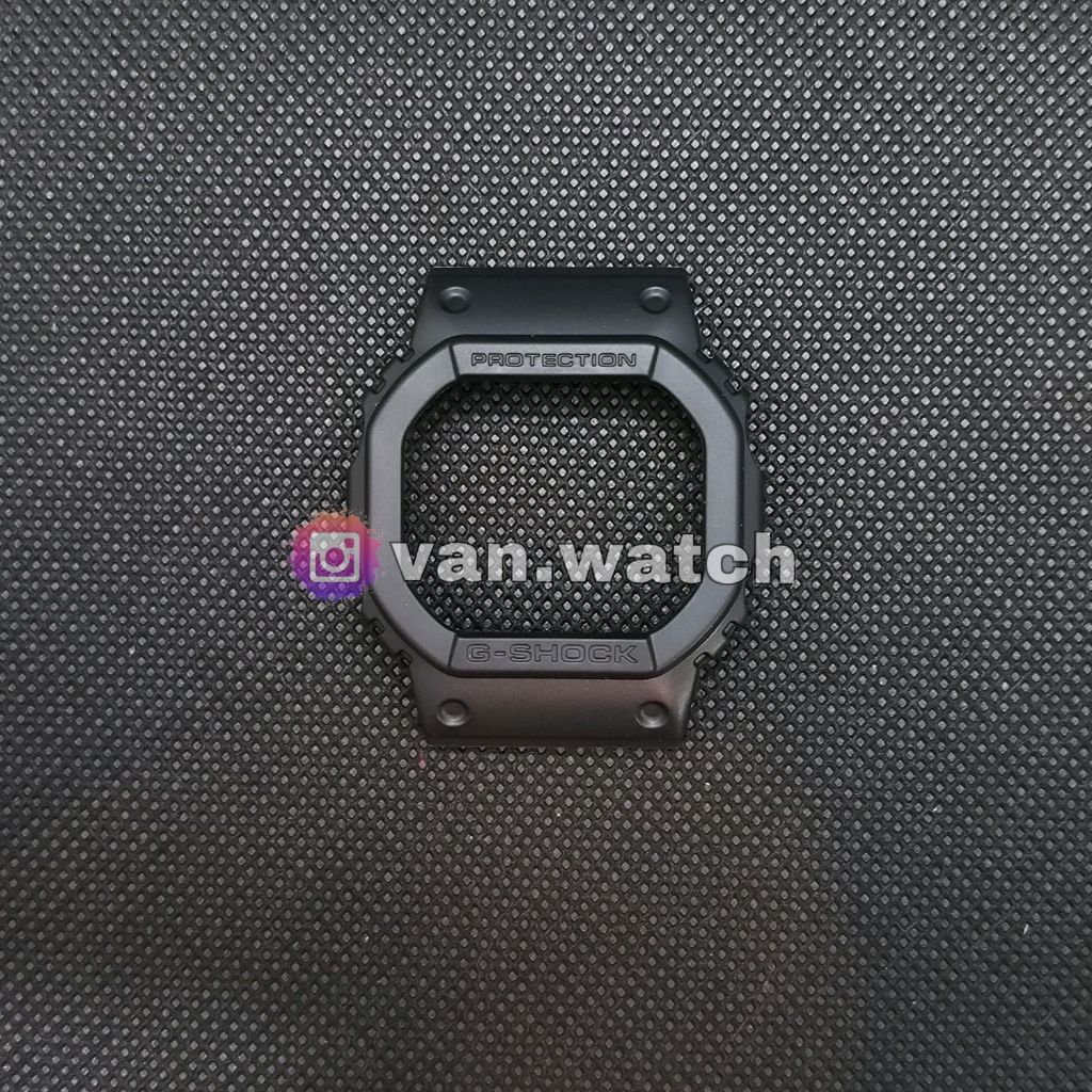 Bezel Gshock DW 5600BB DW 5600 Full Black Original
