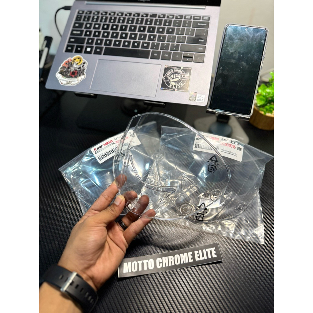 VISOR BENING ORIGINAL YAMAHA FIZR 125ZR 125Z JUPITER Z Z1 VEGA ZR SATRIA HIU MIO SATRIA LUMBA HIU 2T