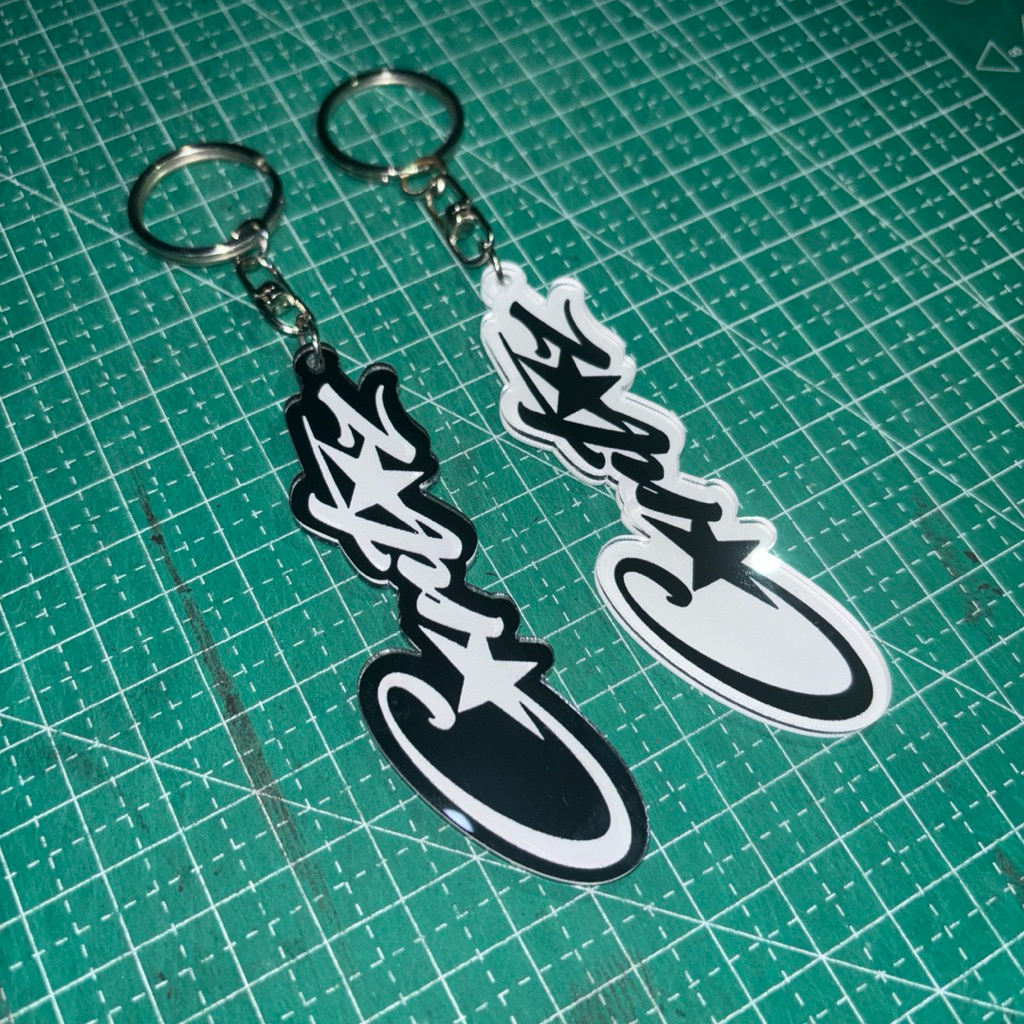 KEYCHAIN CORTEIZ LOGO CORTEIZ STAR FONT CORTEIZ, KEYCHAIN AESTHETIC, KEYCHAIN BRAND