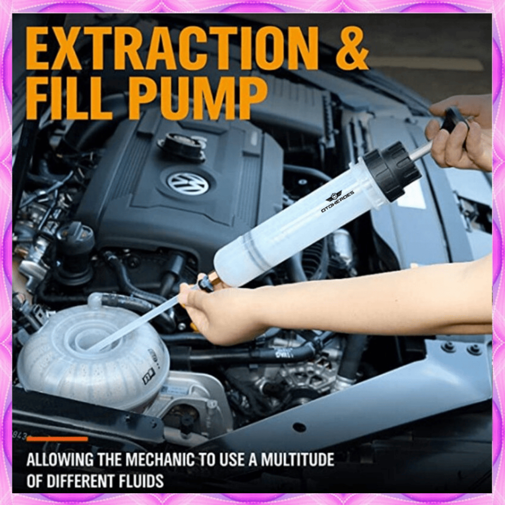 Pompa Transfer Oil Extractor Syringe 500ml Pompa Tangan Manual Transfer Cairan Mengisi Botol