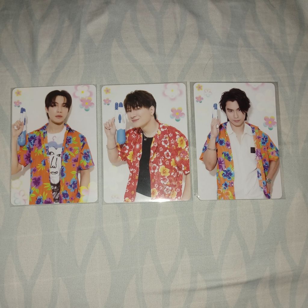 [READY] Official CC / Photocard GMMTV OHM PAWAT KRIST FIRST Songkran