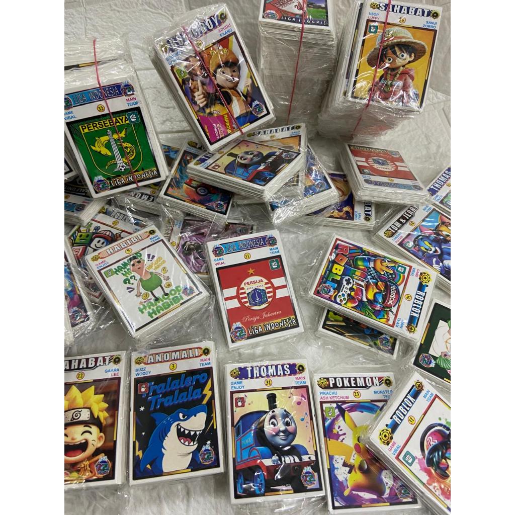 Kartu Gepokan Kwartet Jadul Viral – Mainan Anak Edukasi Tebak Gambar Koleksi Kwarted Lengkap