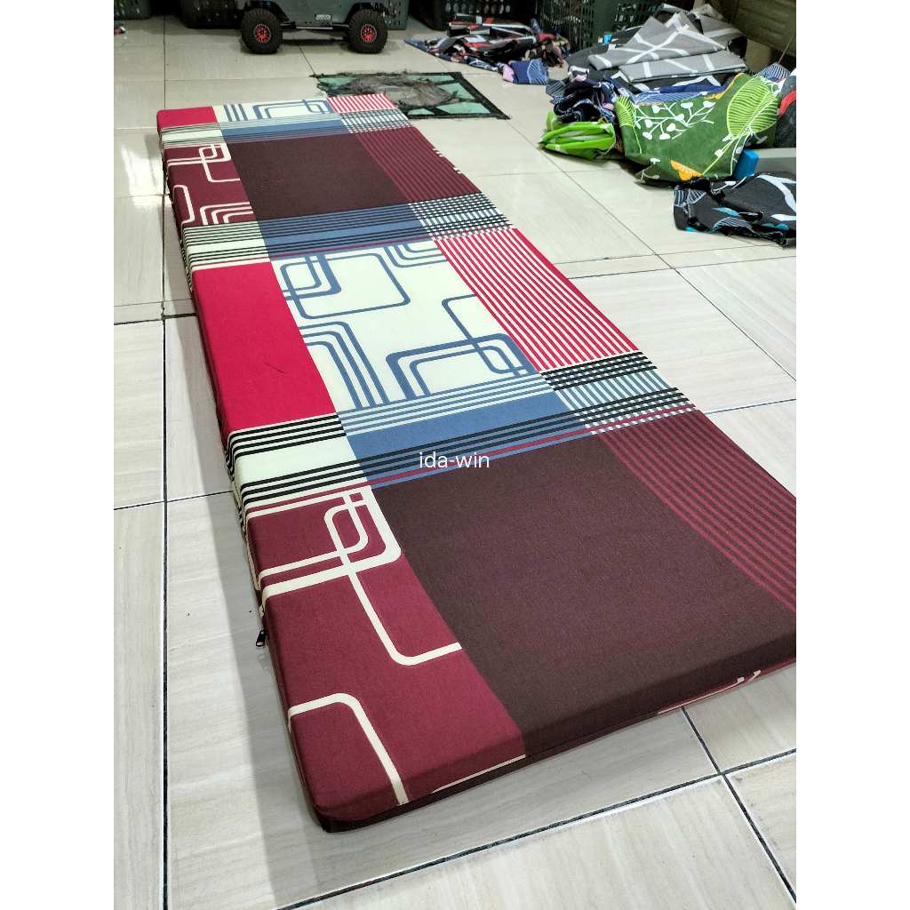 alas duduk busa kursi kayu lebar 75cm