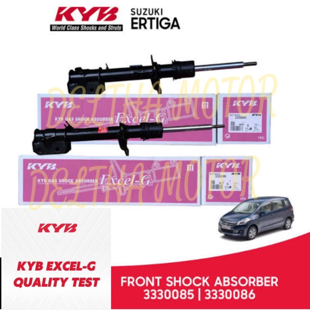 SHOCKBREAKER KYB EXCEL-G SUZUKI ERTIGA DEPAN TAHUN 2012-2016 ORIGINAL KYB JAPAN