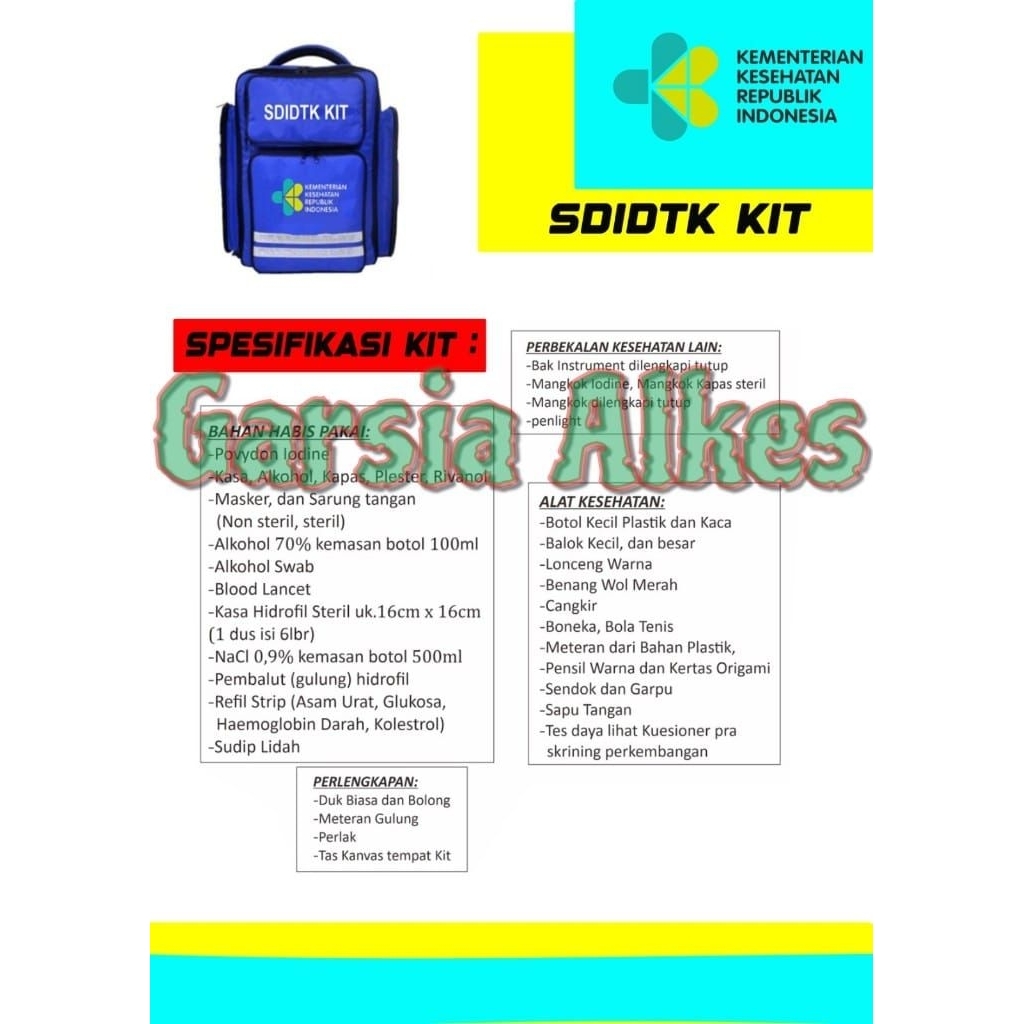 SDIDTK KIT/SDIDTK KIT Tumbuh Kembang