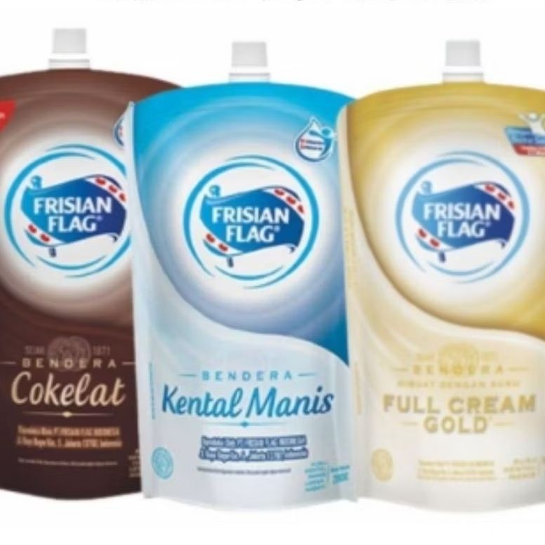 FRISIAN FLAG POUCH RASA COKELAT | VANILLA NETTO 560 ML