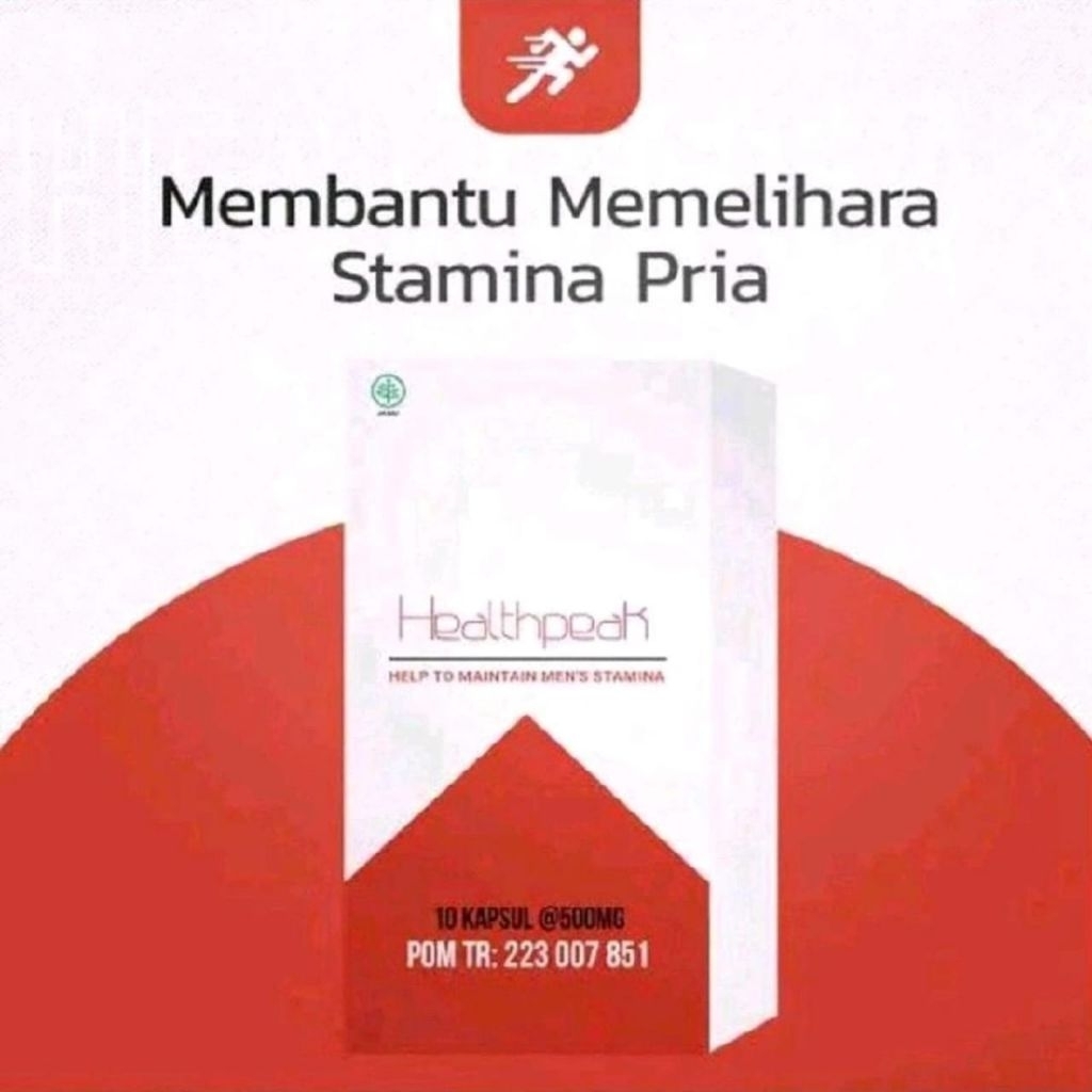 PROMO healthpeak original obat untuk pria dewasa aman BPOM RI