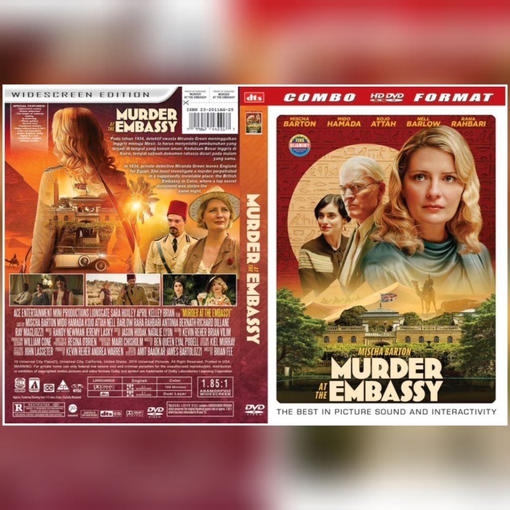 Kaset Film MURDER AT THE EMBASSY - 2025 - HD