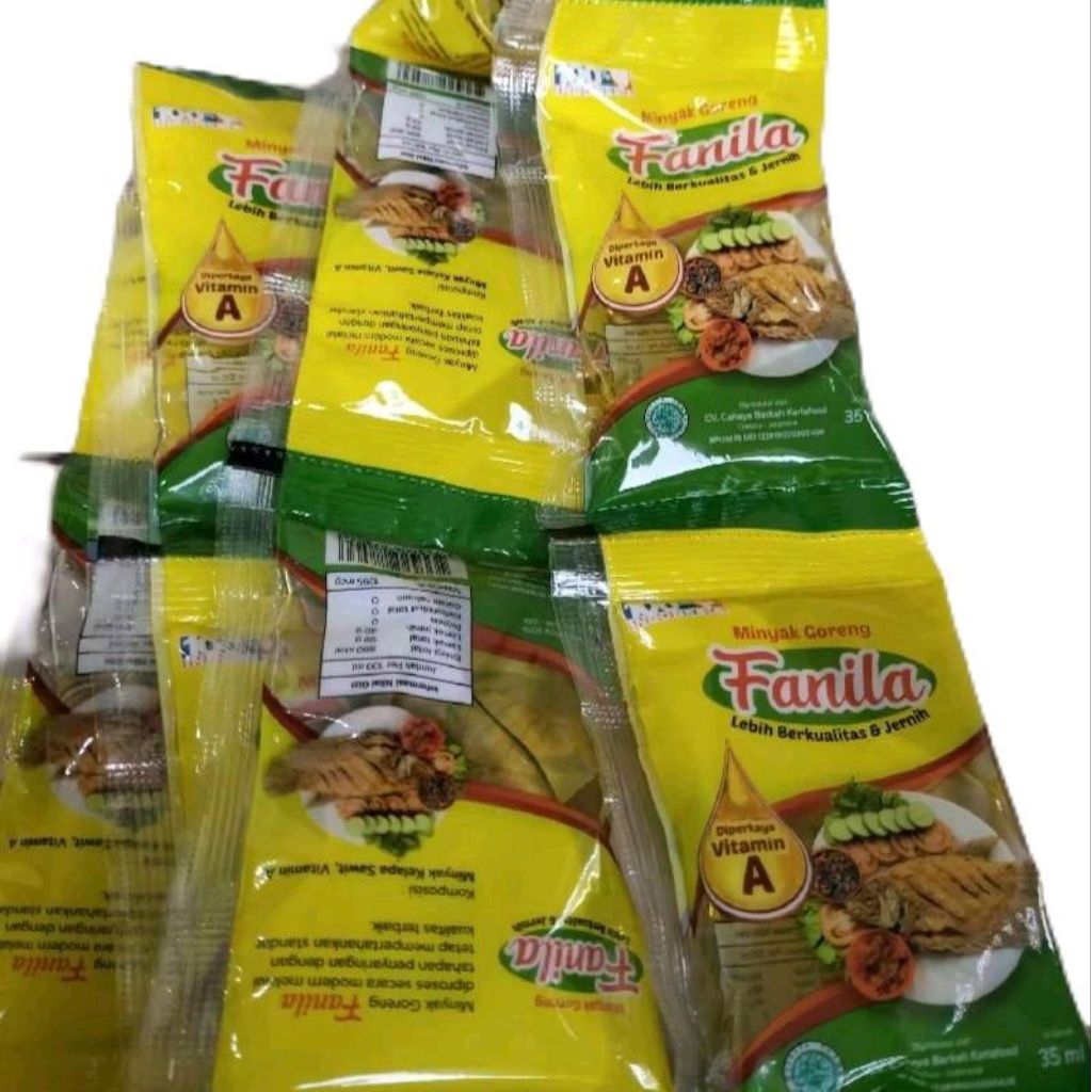 Minyak goreng renceng isi 10 sachet