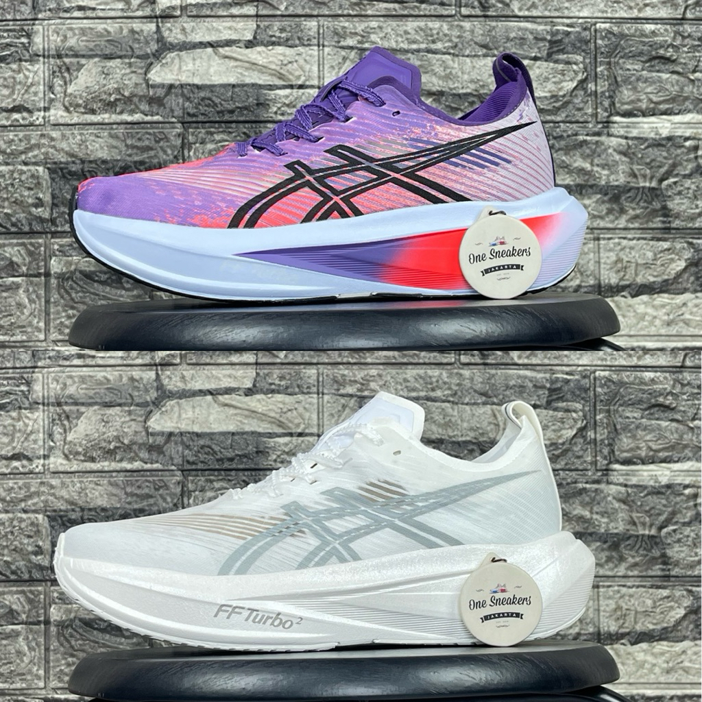 SEPATU RUNNING MEGABLAST EDO PURPLE BLACK