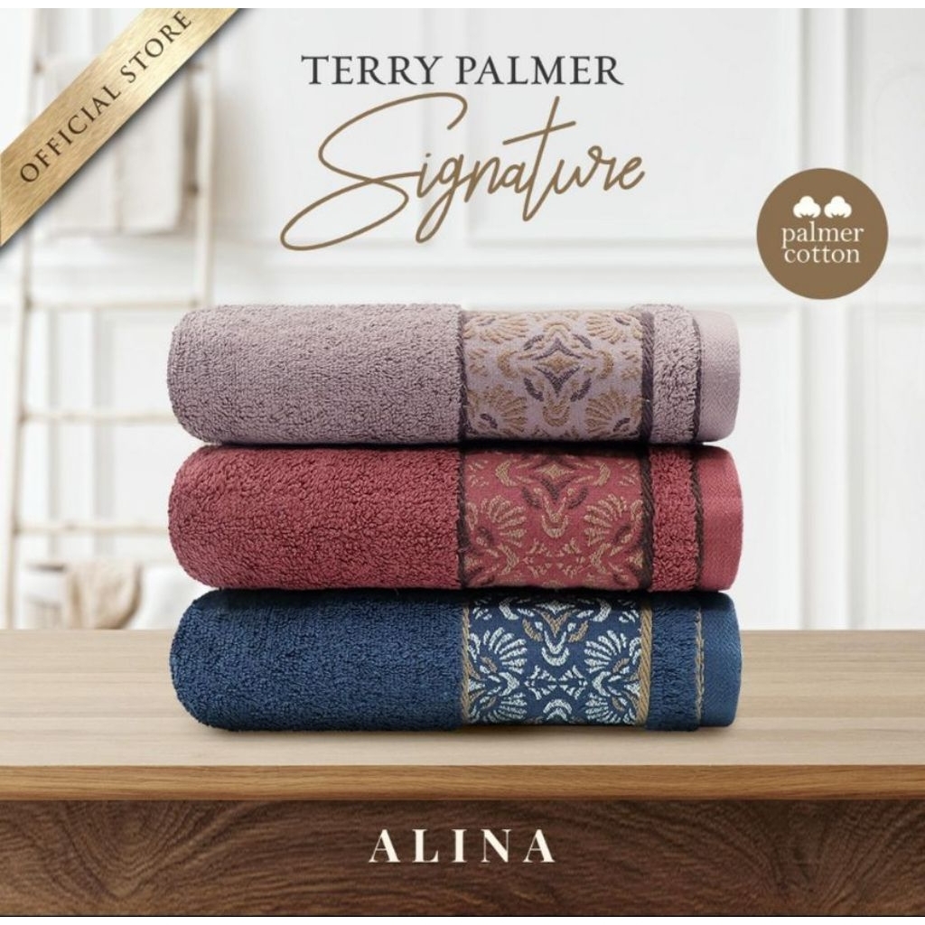 handuk terry palmer signature