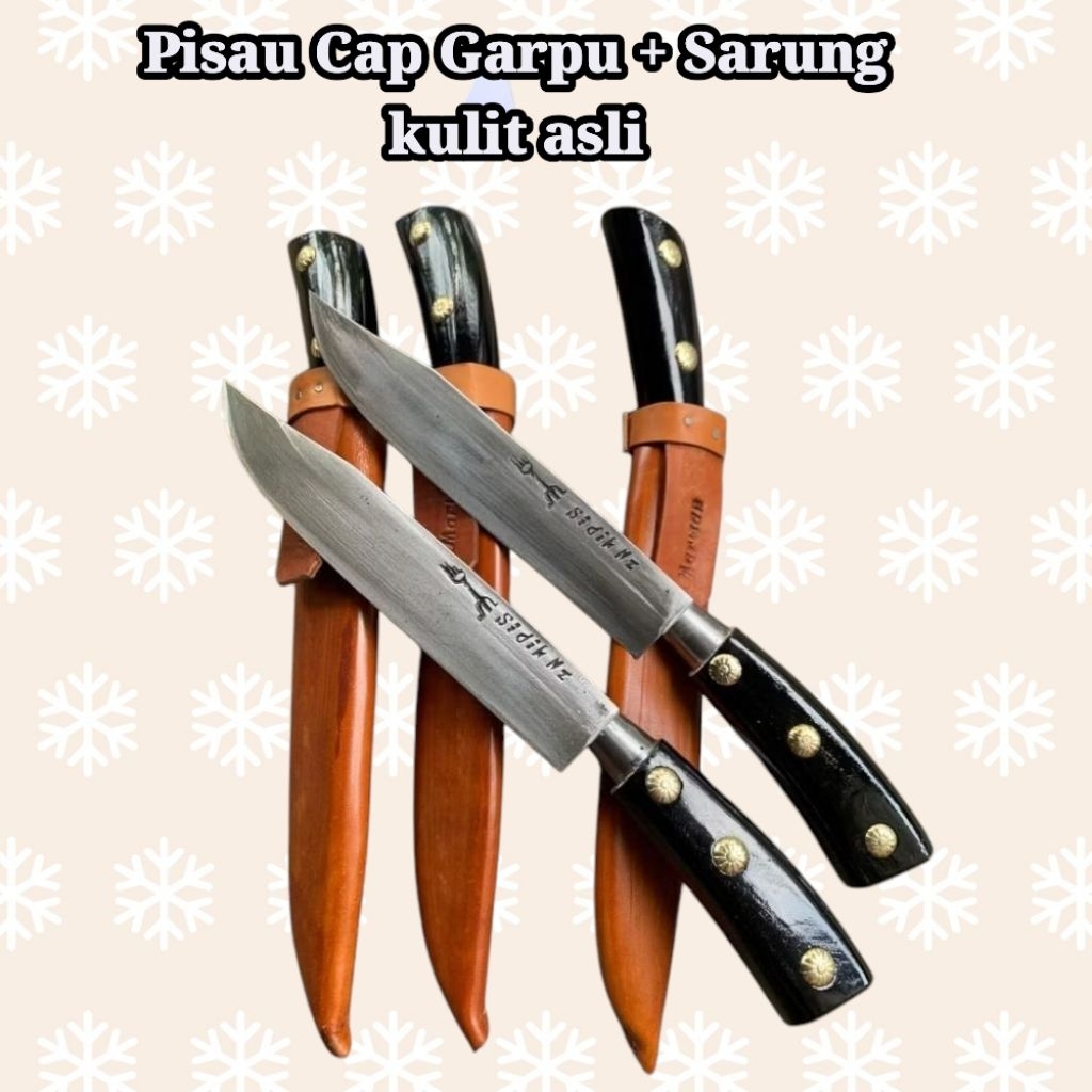 Pisau Sarung Cap Garpu