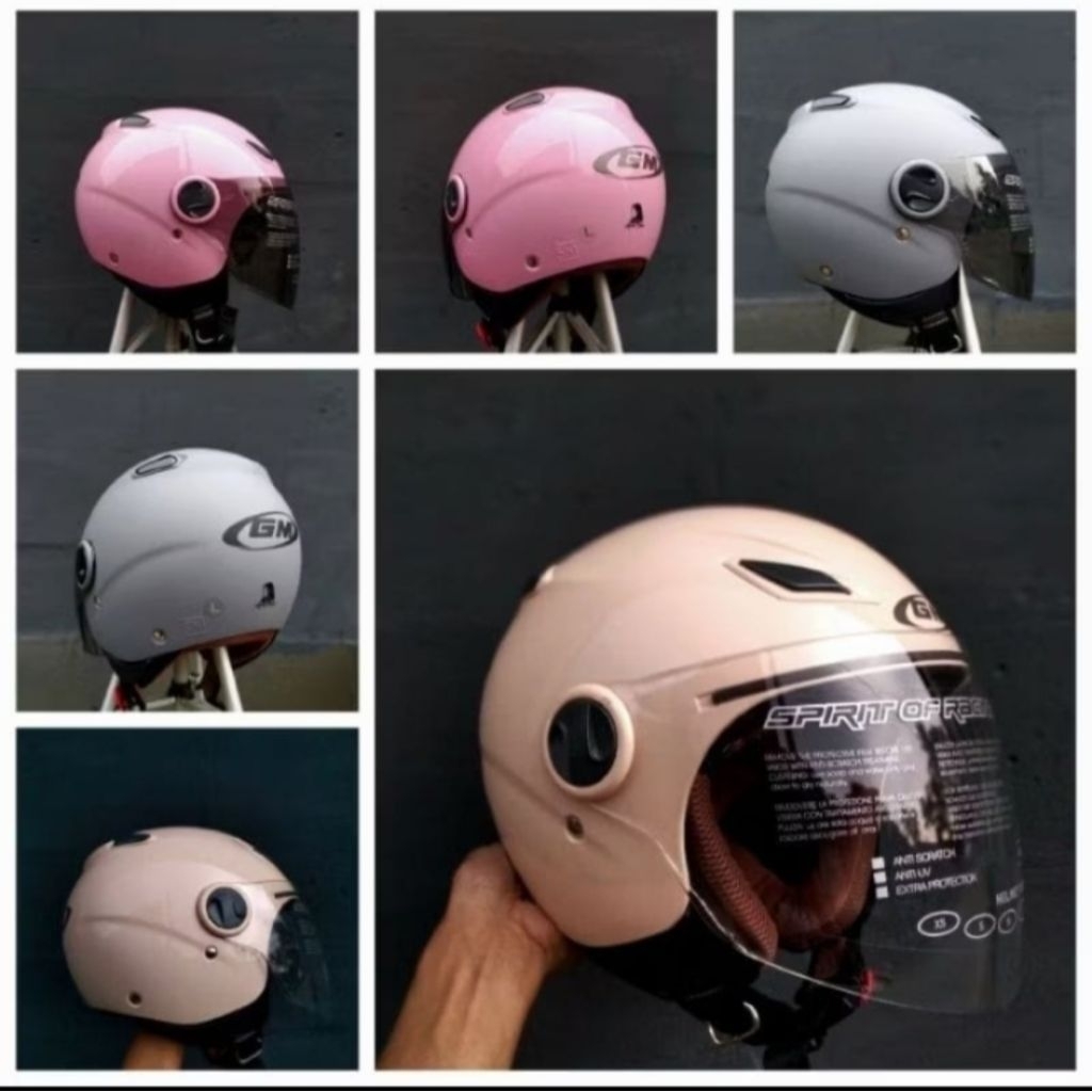 HELM HIJAB GM VENUS SOLD ORIGINAL ||HELM RETRO|| HELM SEPEDA MOTOR, ORIGINAL