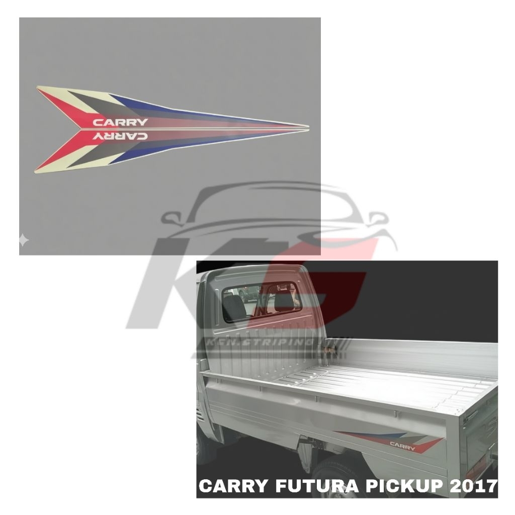 STICKER STRIPING MOBIL CARRY FUTURA PICKUP 2017