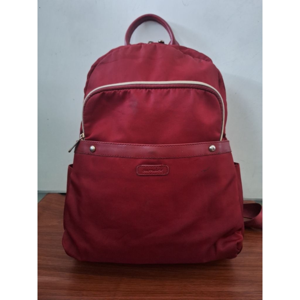 Tas Ransel Nilon Kulit PL