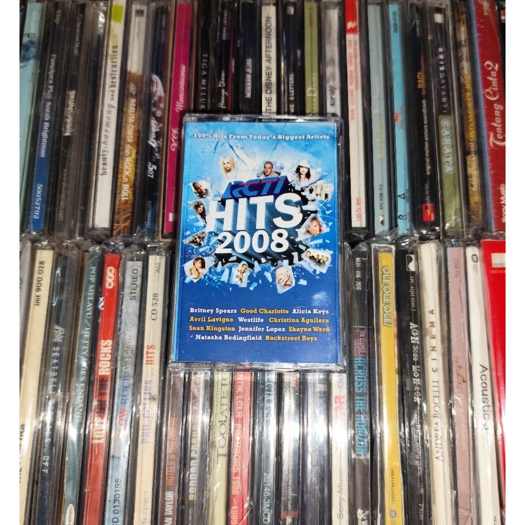Kaset Kompilasi Hits 2008 - Sean Kingston, Kelly Clarkson, Backstreet Boys, Chris Brown, Christina A