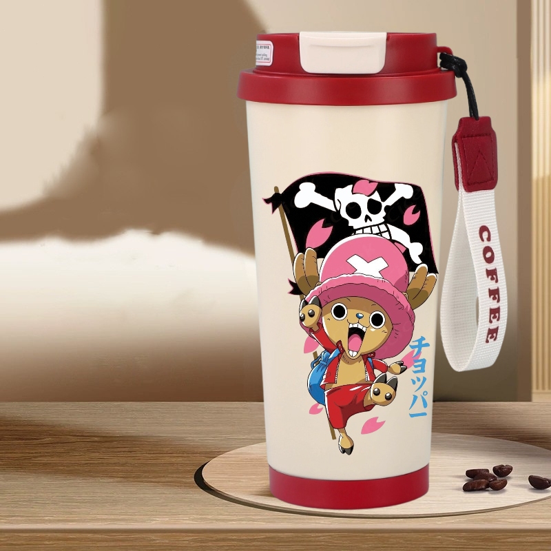 Tumbler termo Chopper One Piece 500ml dinding ganda isolasi panas dan dingin hingga 12 jam bahan sta