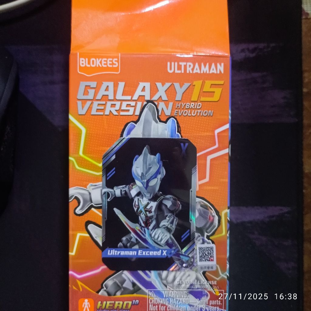 Blokees Ultraman galaxy version 15 Ultraman Exceed X
