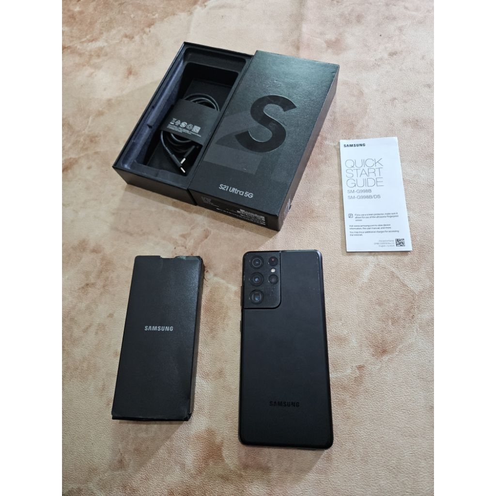 Samsung S21 Ultra 16/512  Fullset resmi sein