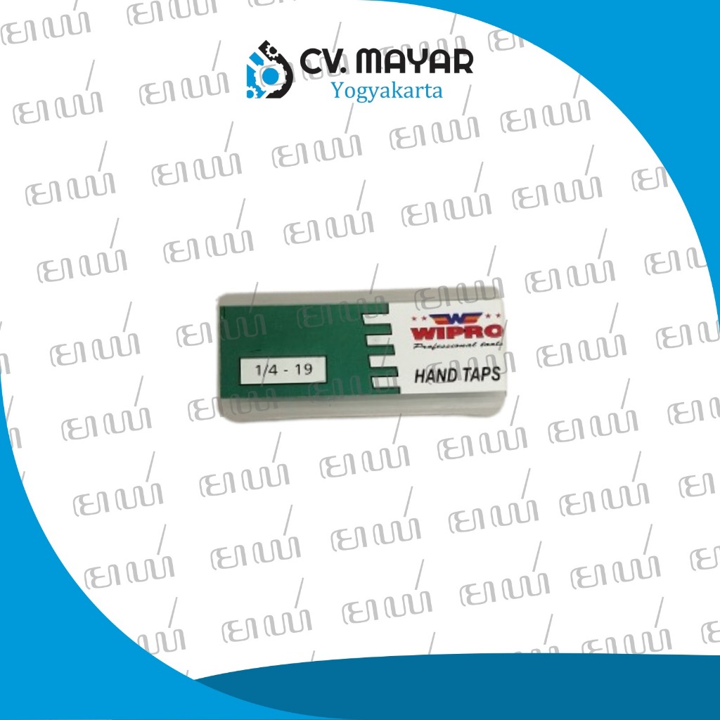 WIPRO Hand Tap Pipa 1/4 Inch BSPT 19 isi 2 pcs