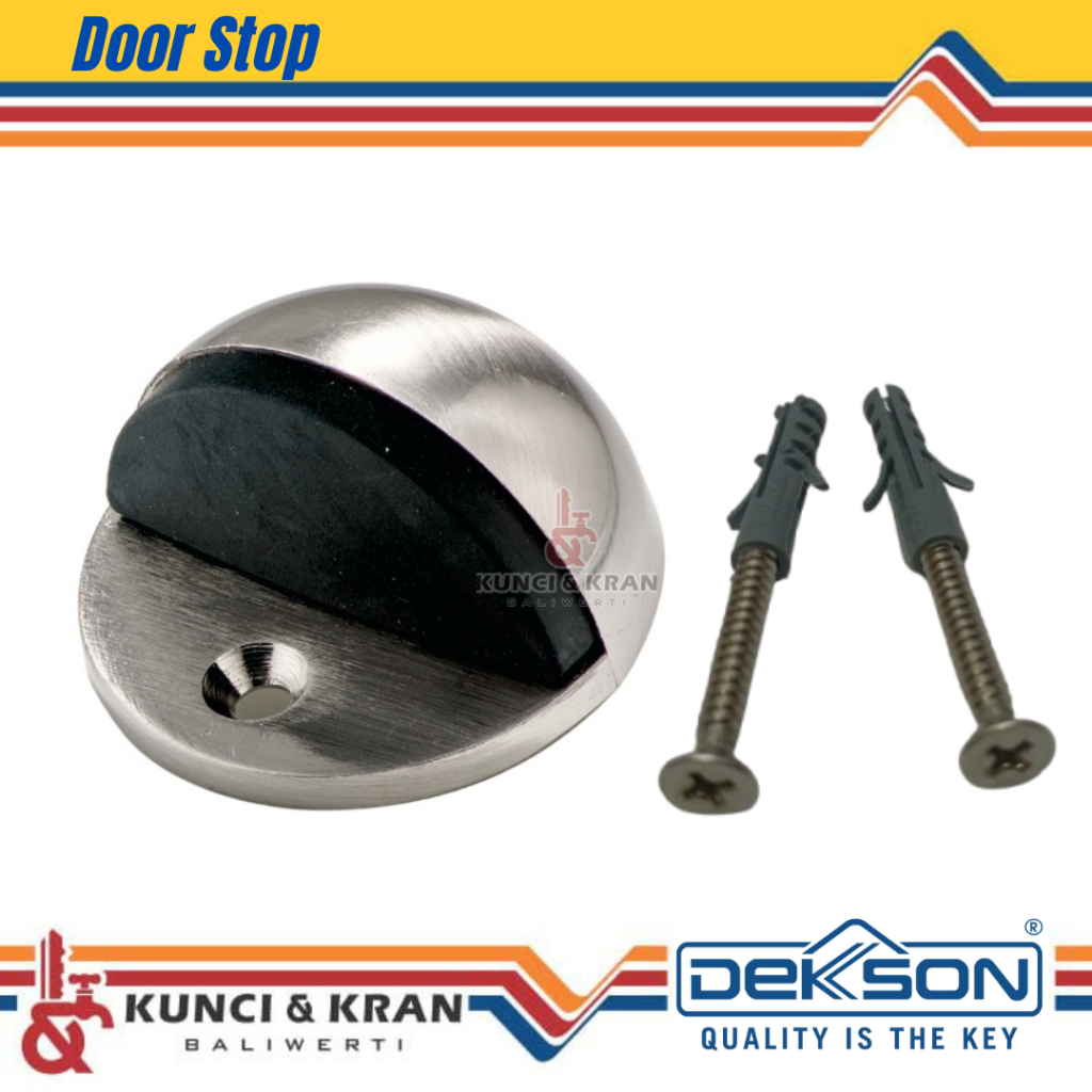 Door Stop Dekkson DS 886 SN Door Stop Karet Penahan pintu Door Stop Keong