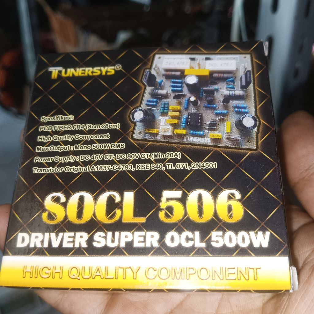 DRIVER SOCL 506 TUNERSYS 500W DRIVER AUPER OCL 500 WATT