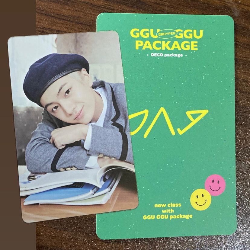 [OFFICIAL] PHOTOCARD POLAROID GGU GGU PACKAGE ENHYPEN 2021 JAY JAKE