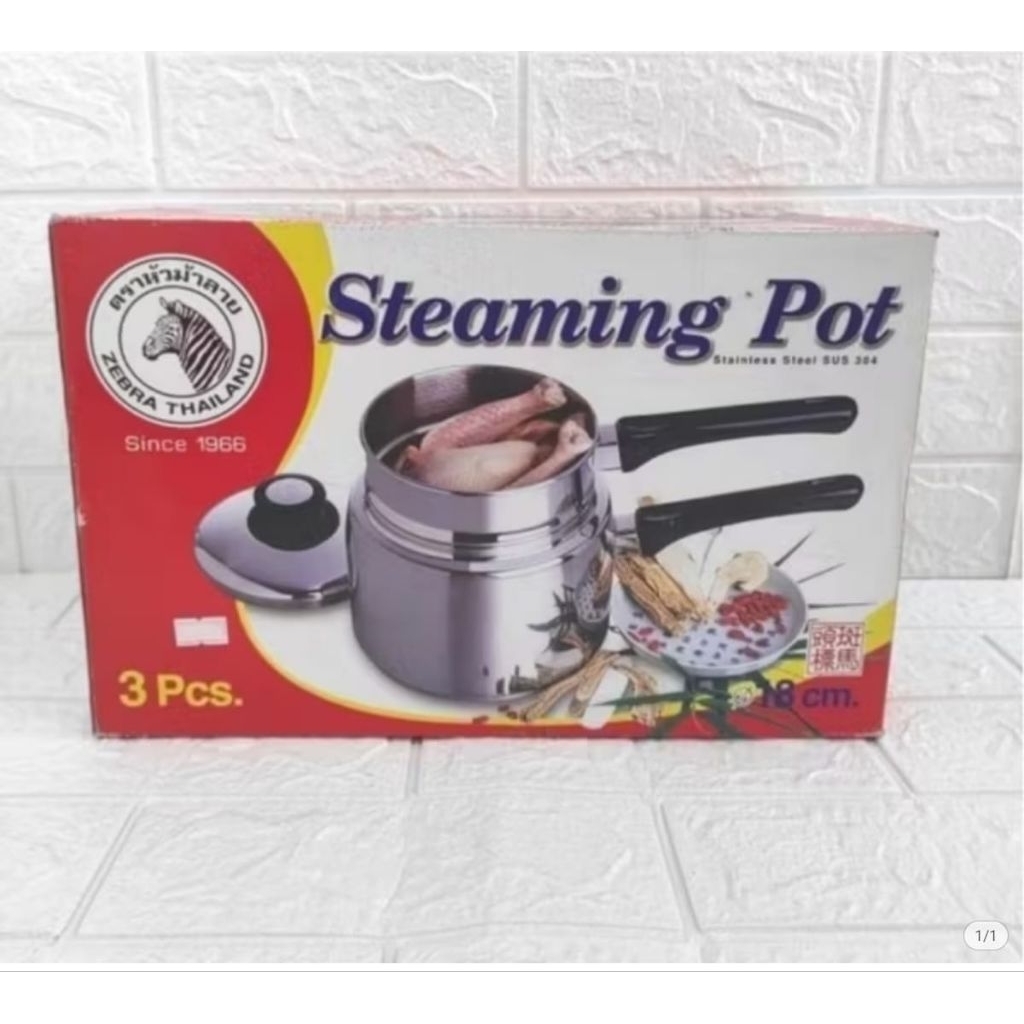 ZEBRA PANCI STEAMING 173318 PANCI DOUBLE BOILER 18 CM