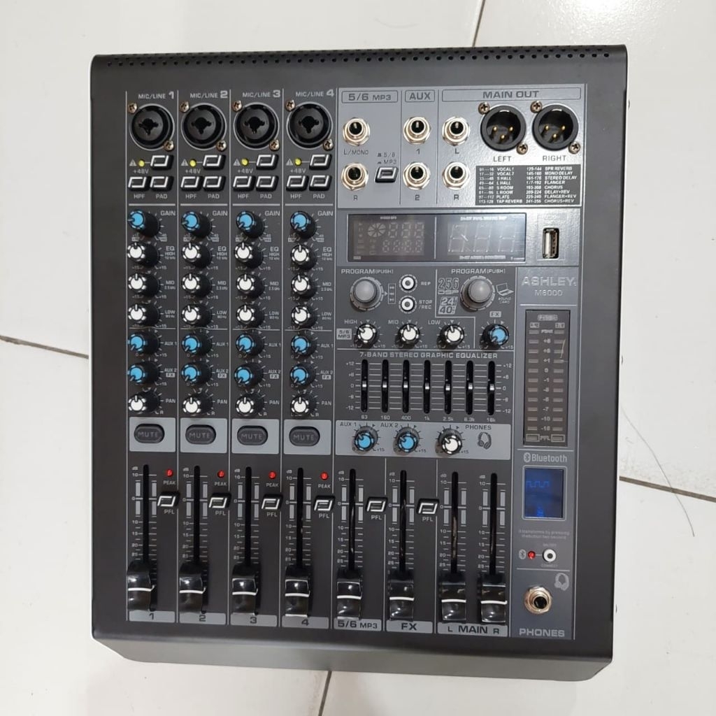power mixer 4 channel Ashley M6000