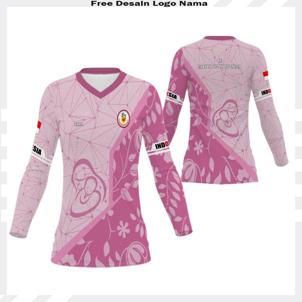 JERSEY BIDAN / TUNIK BIDAN / BAJU BIDAN WANITA / JERSEY SPORT BIDAN/KAOS OLAH RAGA BIDAN