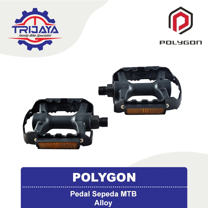 Polygon Pedal Sepeda MTB Alloy | Pedal Sepeda Gunung