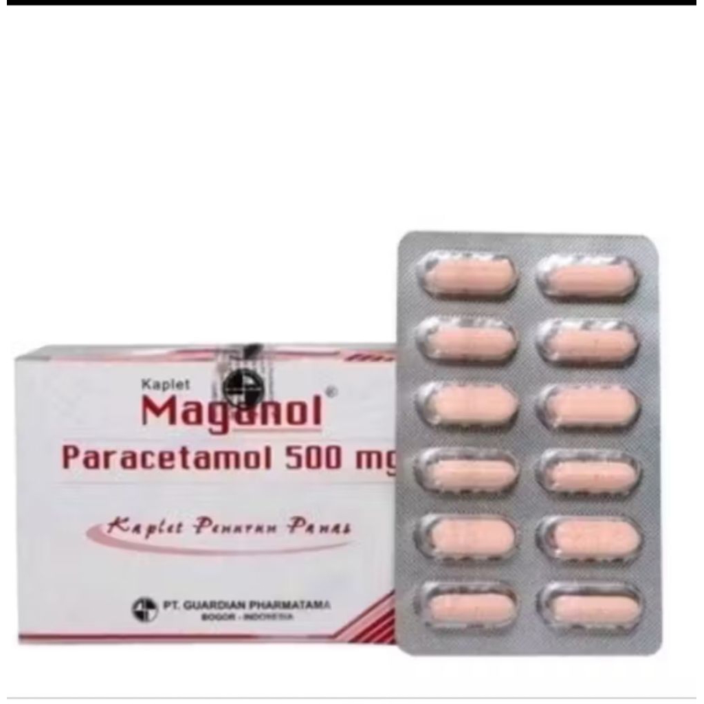 Maganol Paracetamol 500mg box