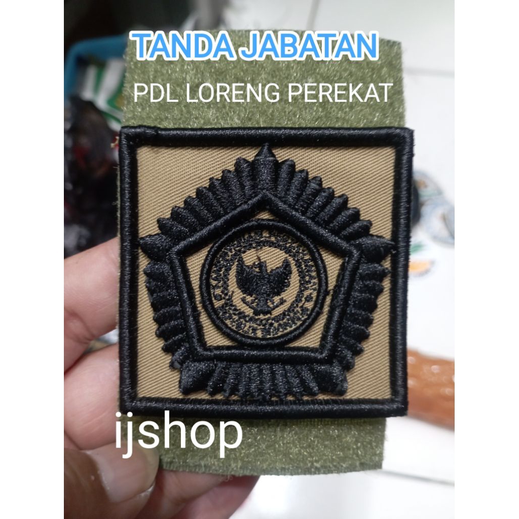 TANDA JABATAN KEMHAN | TANJAB KEMHAN PDL LORENG