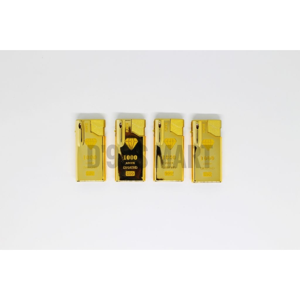 Korek Api Gas Bara Zk Gold isi 4  pcs korek