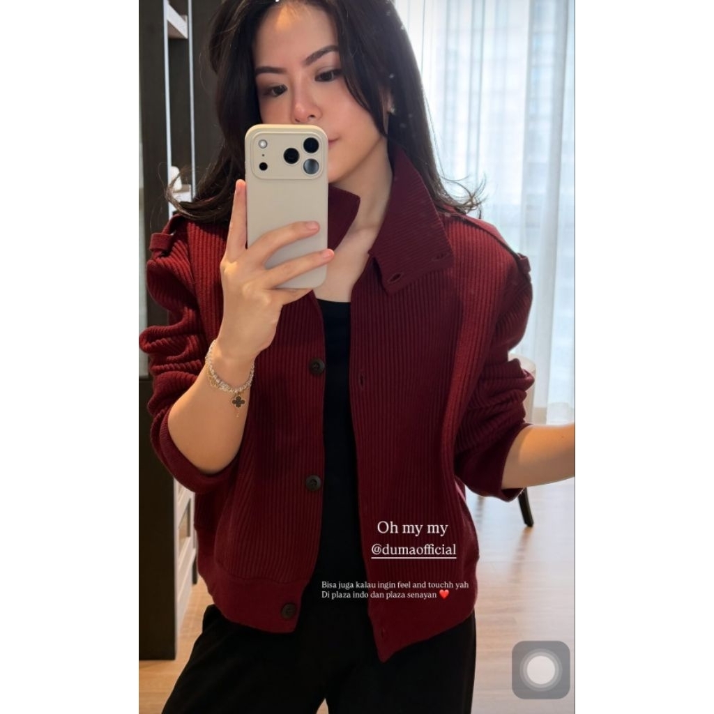 New Izora Lue Margo Top Rhodd Jacket Maroon Denim Iggy Black White Olive DumaOfficial Duma Official 