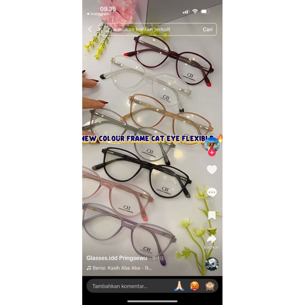 kacamata cat eyes