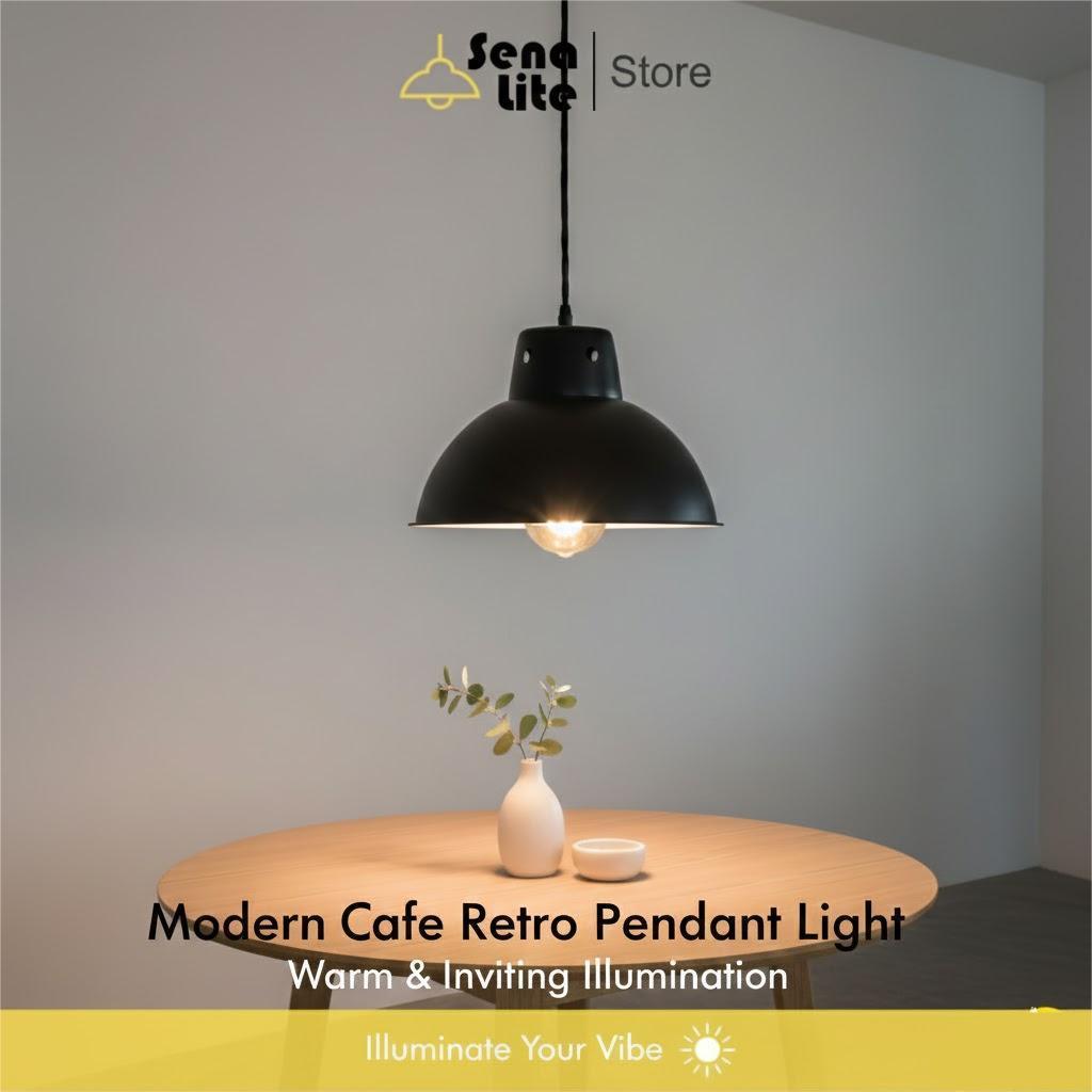 Lampu Gantung Cafe Lampu Gantung Model Vintage Retro Industri