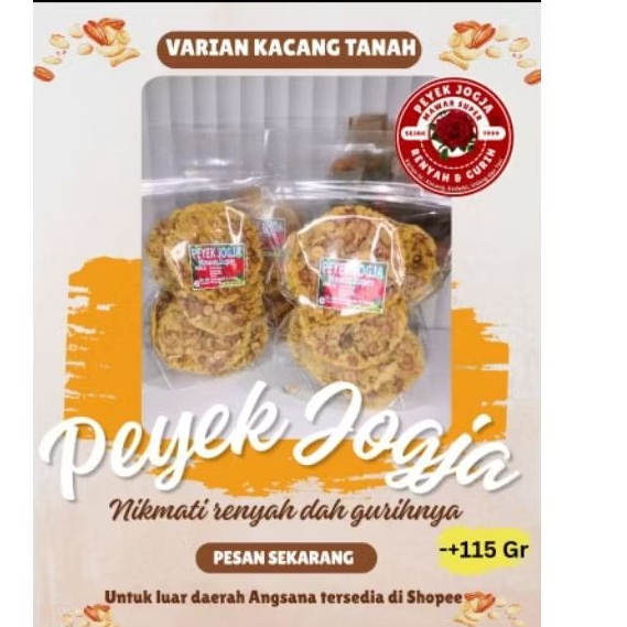 Peyek Jogja Kacang Besar